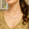Necklace with Arrow in Sterling Silver