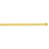 14k Yellow Gold Classic Miami Cuban Solid Bracelet (5.00 mm)