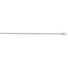 Sterling Silver Rhodium Plated Wheat Chain (1.90 mm), view 2