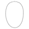 Sterling Silver Anchor Chain Necklace (6.40 mm)