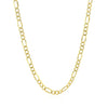 14k Yellow Gold Lite Figaro Chain (3.70 mm)