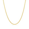 18k Yellow Gold Bead Chain 1.5mm (1.50 mm)