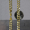 10k Yellow Gold Curb Chain (7.00 mm)
