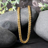 14K Yellow Gold Square Franco Chain (5.30 mm)