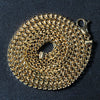 14K Yellow Gold Square Franco Chain (5.30 mm)