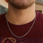 14k White Gold Singapore Chain (1.30 mm) (Style 48171), view 10
