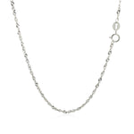 14k White Gold Singapore Chain (1.30 mm) (Style 48171), view 11
