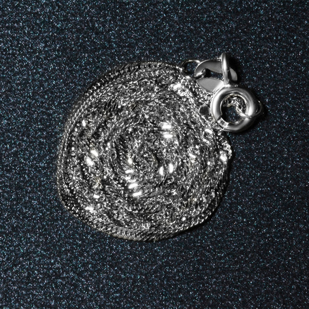 14k White Gold Singapore Chain (1.30 mm) (Style 48171), view 17