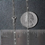 14k White Gold Singapore Chain (1.30 mm) (Style 48171), view 20