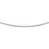 Sterling Silver Rhodium Plated Wheat Chain (3.20 mm), view 3