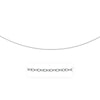 14k White Gold Pendant Chain with Textured Links (2.30 mm)