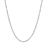 14k White Gold Sparkle Chain (1.10 mm)