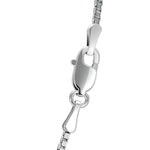 14k White Gold Classic Box Chain (1.4 mm), view 12