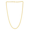 14K Yellow Gold Oval Snake Chain (2.60 mm)