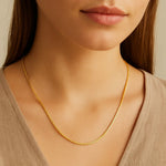 14k Yellow Gold Classic Box Chain (0.60 mm) (Style 60170), view 13