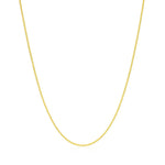 14k Yellow Gold Classic Box Chain (0.60 mm) (Style 60170)