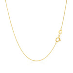 14k Yellow Gold Classic Box Chain (0.60 mm) (Style 60170), view 20