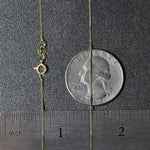 14k Yellow Gold Classic Box Chain (0.60 mm) (Style 60170), view 21