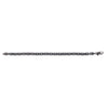 Sterling Silver Black Ruthenium Plated Oval Link Chain (5.60 mm), view 4