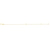 14K Yellow Gold Mini Initial E Bracelet, view 2