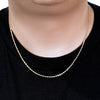 10k Yellow Gold Solid Diamond Cut Rope Chain (1.80 mm)