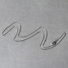 14k White Gold Round Cable Link Chain (1.50 mm)