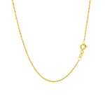 14k Yellow Gold Singapore Chain (1.10 mm), view 2