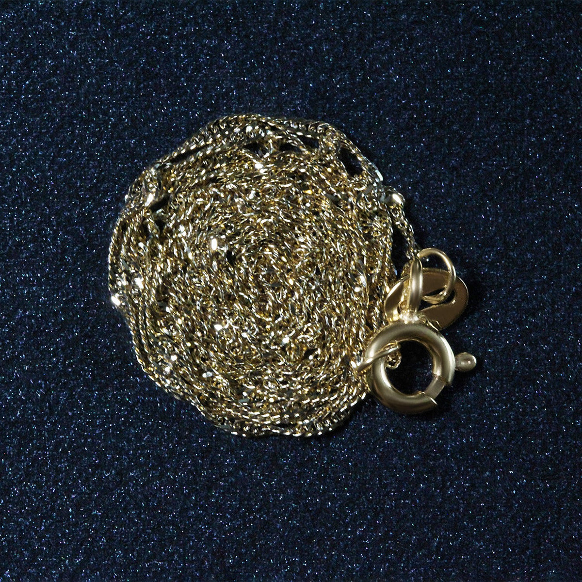 14k Yellow Gold Singapore Chain (1.10 mm), view 3