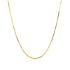 18k Yellow Gold Box Chain 0.8mm (0.78 mm)