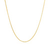 14k Yellow Gold Diamond Cut Round Wheat Chain (0.60 mm)