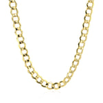 14k Yellow Gold Curb Chain (5.30 mm), view 18
