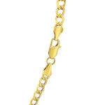 14k Yellow Gold Curb Chain (5.30 mm), view 12