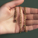 14k Yellow Gold Curb Chain (5.30 mm), view 22