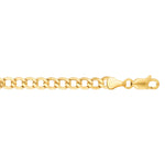 14k Yellow Gold Curb Chain (5.30 mm), view 4