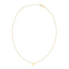 14K Yellow Gold Sagittarius Necklace, view 2