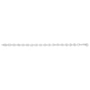 Sterling Silver Rhodium Plated Puffed Mariner Bracelet (3.70 mm)