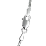 14k White Gold Classic Box Chain (1.10 mm), view 18