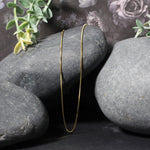 14k Yellow Gold Classic Box Chain (0.75 mm), view 18