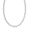 Sterling Silver Rhodium Plated Jax Link Bead Chain (9.30 mm), view 2