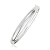 Classic Bangle in 14K White Gold (5.00 mm)