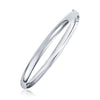 Classic Bangle in 14K White Gold (6.00 mm)