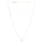 14K Yellow Gold Star of David Necklace, view 2