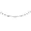 14K Yellow Gold And Silver Reversible Omega Chain Necklace (5.00 mm), view 4