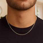 14k Yellow Gold Classic Box Chain (0.85 mm), view 21