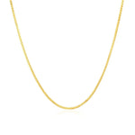 14k Yellow Gold Classic Box Chain (0.85 mm), view 11