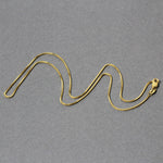 14k Yellow Gold Classic Box Chain (0.85 mm), view 4