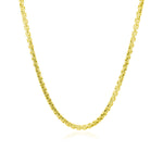 14k Yellow Gold Round Box Chain (2.5 mm), view 6