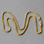 14k Yellow Gold Round Box Chain (2.5 mm), view 7