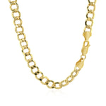 14k Yellow Gold Curb Chain (6.20 mm), view 9