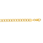 14k Yellow Gold Curb Chain (6.20 mm), view 18